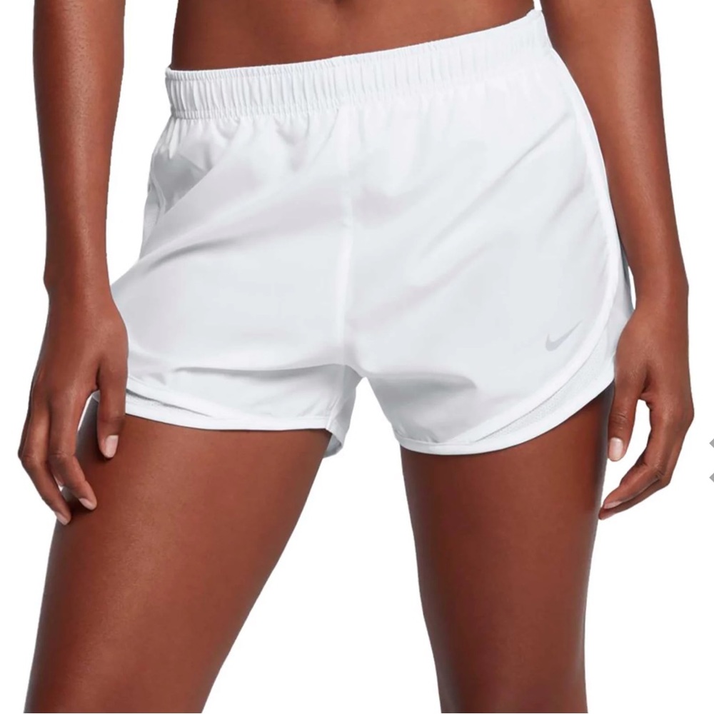 women’s white nike shorts!